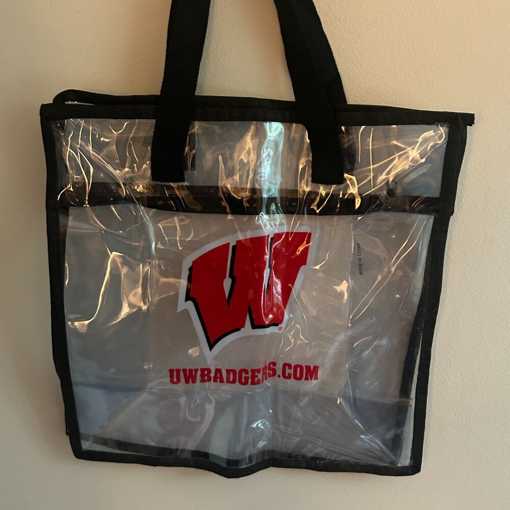 Wisconsin Clear Tote